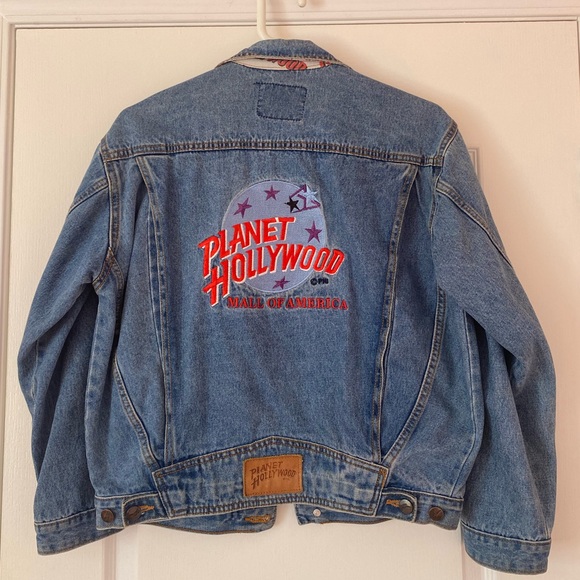 Vintage Planet Hollywood Denim Jacket - Picture 1 of 4